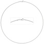 Preview: Halsreif 925 Sterling Silber 1,1 mm 42 cm Kette Halskette Silberhalsreif
