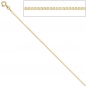 Preview: Venezianerkette 585 Gelbgold 1,5 mm 45 cm Gold Kette Halskette Goldkette