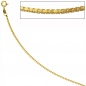 Preview: Venezianerkette 585 Gelbgold 1,5 mm 45 cm Gold Kette Halskette Goldkette