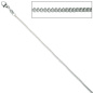 Preview: Panzerkette 925 Sterling Silber 2 mm 45 cm Halskette Kette Silberkette Karabiner