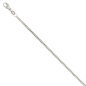 Preview: Panzerkette 925 Sterling Silber 2 mm 45 cm Halskette Kette Silberkette Karabiner