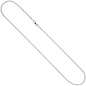 Preview: Panzerkette 925 Sterling Silber 2 mm 50 cm Halskette Kette Silberkette Karabiner