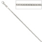 Preview: Panzerkette 925 Sterling Silber 2 mm 50 cm Halskette Kette Silberkette Karabiner