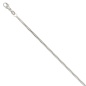 Preview: Panzerkette 925 Sterling Silber 2 mm 50 cm Halskette Kette Silberkette Karabiner