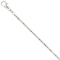 Preview: Venezianerkette 925 Silber 1,8 mm 60 cm Halskette Kette Silberkette Karabiner