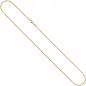 Preview: Erbskette 333 Gelbgold 2,5 mm 50 cm Gold Kette Halskette Goldkette Karabiner