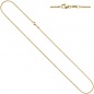 Mobile Preview: Erbskette 585 Gelbgold 2,5 mm 45 cm Gold Kette Halskette Goldkette Karabiner