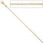 Preview: Erbskette 333 Gelbgold 1,5 mm 38 cm Gold Kette Halskette Goldkette Karabiner