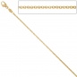 Preview: Erbskette 333 Gelbgold 1,5 mm 40 cm Gold Kette Halskette Goldkette Karabiner