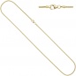 Mobile Preview: Schlangenkette 585 Gelbgold 1,4 mm 45 cm Gold Kette Halskette Goldkette