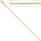 Preview: Schlangenkette 333 Gelbgold 1,4 mm 60 cm Gold Kette Halskette Goldkette