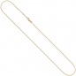Preview: Ankerkette 585 Gelbgold diamantiert 1,6 mm 40 cm Gold Kette Halskette Goldkette