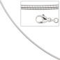 Preview: Halsreif 585 Weißgold 1,1 mm 50 cm Gold Kette Halskette Weißgoldhalsreif