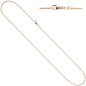 Preview: Ankerkette 585 Rotgold 1,5 mm 42 cm Gold Kette Halskette Rotgoldkette Karabiner