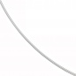 Preview: Halsreif 585 Weißgold 1,2 mm 42 cm Gold Kette Halskette Weißgoldhalsreif