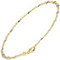 Preview: Steg-Panzerarmband 333 Gelbgold massiv 19 cm Gold Armband Goldarmband Karabiner