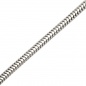 Mobile Preview: Schlangenkette 925 Silber 3,1 mm 45 cm Halskette Kette Silberkette Karabiner