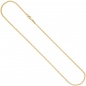 Preview: Panzerkette 333 Gelbgold massiv 2,6 mm 50 cm Gold Kette Halskette Goldkette