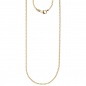 Preview: Venezianerkette 585 Gelbgold diamantiert 1,8 mm 60 cm Gold Kette Goldkette