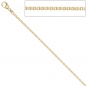 Preview: Venezianerkette 585 Gelbgold diamantiert 1,8 mm 60 cm Gold Kette Goldkette