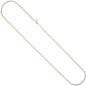 Preview: Halskette Kette 585 Gold Rotgold Weißgold bicolor 42 cm Goldkette Karabiner