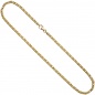 Mobile Preview: Königskette 333 Gelbgold 3,2 mm 42 cm Gold Kette Halskette Goldkette Karabiner