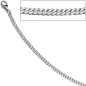 Preview: Panzerarmband 585 Weißgold massiv 21 cm Gold Armband Weißgoldarmband Karabiner