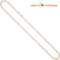 Preview: Panzerkette 585 Rotgold 2,0 mm 42 cm Gold Kette Halskette Rotgoldkette Karabiner