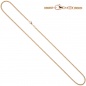 Preview: Panzerkette 585 Rotgold 2,0 mm 50 cm Gold Kette Halskette Rotgoldkette Karabiner