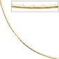 Preview: Halskette Kette 585 Gold Gelbgold 42 cm Goldkette Karabiner
