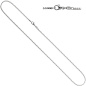 Preview: Venezianerkette 585 Weißgold 1,5 mm 38 cm Gold Kette Halskette Weißgoldkette