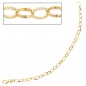 Preview: Armband 333 Gold Gelbgold 19 cm Goldarmband Charm Bettelarmband für Charms