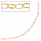 Preview: Armband 333 Gold Gelbgold 19 cm Goldarmband Charm Bettelarmband für Charms