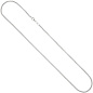 Preview: Venezianerkette 925 Sterling Silber 2,5 mm 50 cm Halskette Kette Karabiner