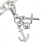 Preview: Einhänger Charm Glaube Liebe Hoffnung 925 Sterling Silber rhodiniert