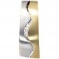 Preview: Anhänger 585 Gold Gelbgold Weißgold bicolor matt 3 Diamanten Brillanten