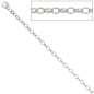 Preview: Ankerkette 925 Silber 3,0 mm 60 cm Halskette Kette Silberkette Karabiner