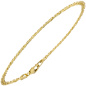 Preview: Zwillings-Panzerarmband 333 Gelbgold 19 cm Gold Armband Goldarmband Karabiner
