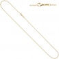 Preview: Kugelkette 585 Gelbgold 1,5 mm 42 cm Gold Kette Halskette Goldkette Karabiner