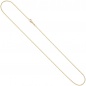 Preview: Kugelkette 585 Gelbgold 1,5 mm 42 cm Gold Kette Halskette Goldkette Karabiner