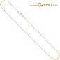 Preview: Kugelkette 585 Gelbgold 1,5 mm 45 cm Gold Kette Halskette Goldkette Karabiner