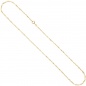 Preview: Singapurkette 333 Gelbgold 1,8 mm 42 cm Gold Kette Halskette Goldkette Federring