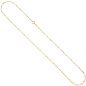 Preview: Singapurkette 333 Gelbgold 1,8 mm 45 cm Gold Kette Halskette Goldkette Federring