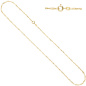 Preview: Singapurkette 585 Gelbgold 1,8 mm 45 cm Gold Kette Halskette Goldkette Federring
