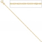 Mobile Preview: Singapurkette 585 Gelbgold 1,8 mm 50 cm Gold Kette Halskette Goldkette Federring