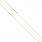Mobile Preview: Ankerkette 585 Gelbgold diamantiert 0,6 mm 42 cm Gold Kette Halskette Goldkette