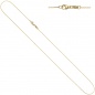 Mobile Preview: Ankerkette 585 Gelbgold diamantiert 0,6 mm 45 cm Gold Kette Halskette Goldkette
