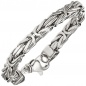 Preview: Königsarmband 925 Sterling Silber 20 cm Armband Silberarmband Karabiner