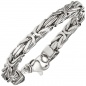 Preview: Königsarmband 925 Sterling Silber 23 cm Armband Silberarmband Karabiner