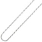Preview: Panzerkette 925 Sterling Silber 3,6 mm 45 cm Halskette Kette Silberkette